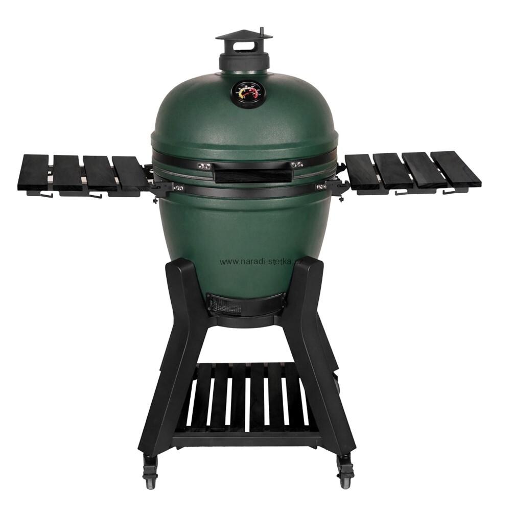 Keramický gril XL Premium 23,5" (60cm) matně zelený