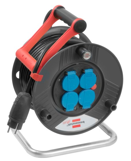 Brennenstuhl Garant 290 Kabelový buben 50m IP44, 4x zásuvka 230V/16A, 1.5 černý