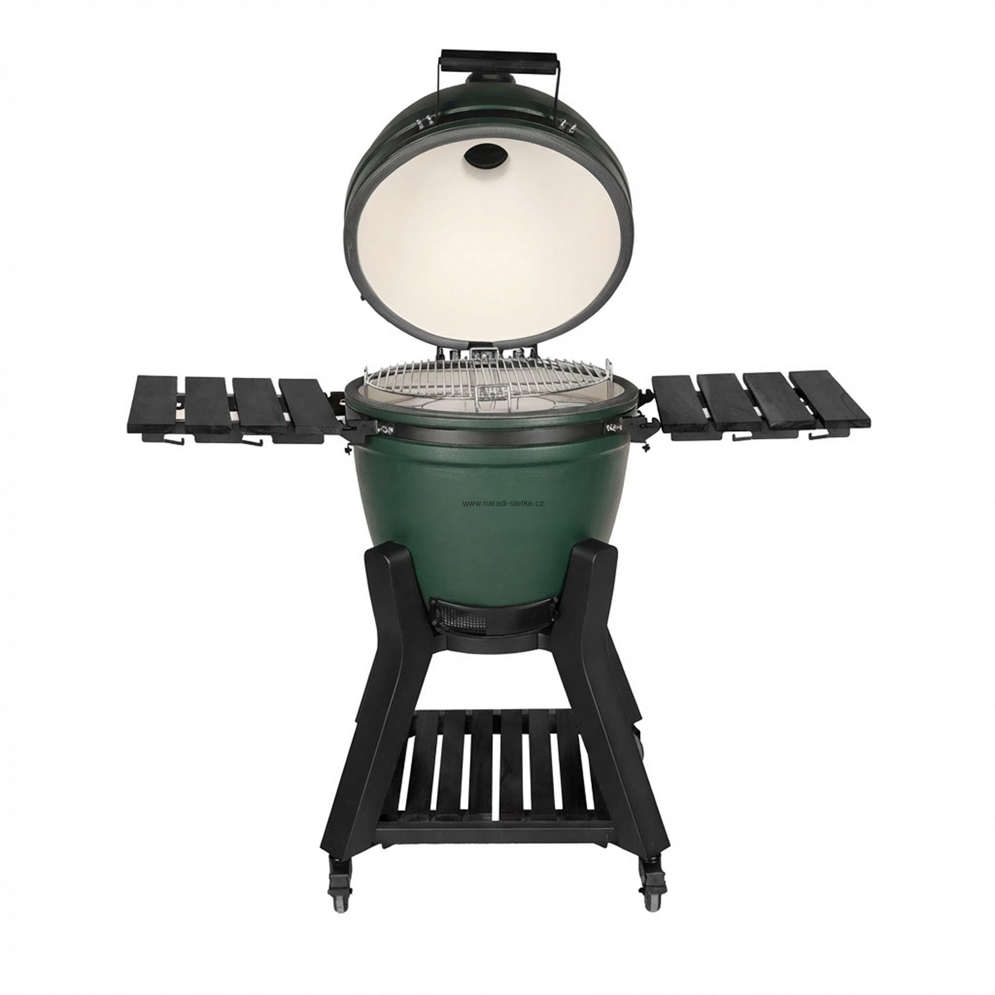 Keramický gril XL Premium 23,5" (60cm) matně zelený