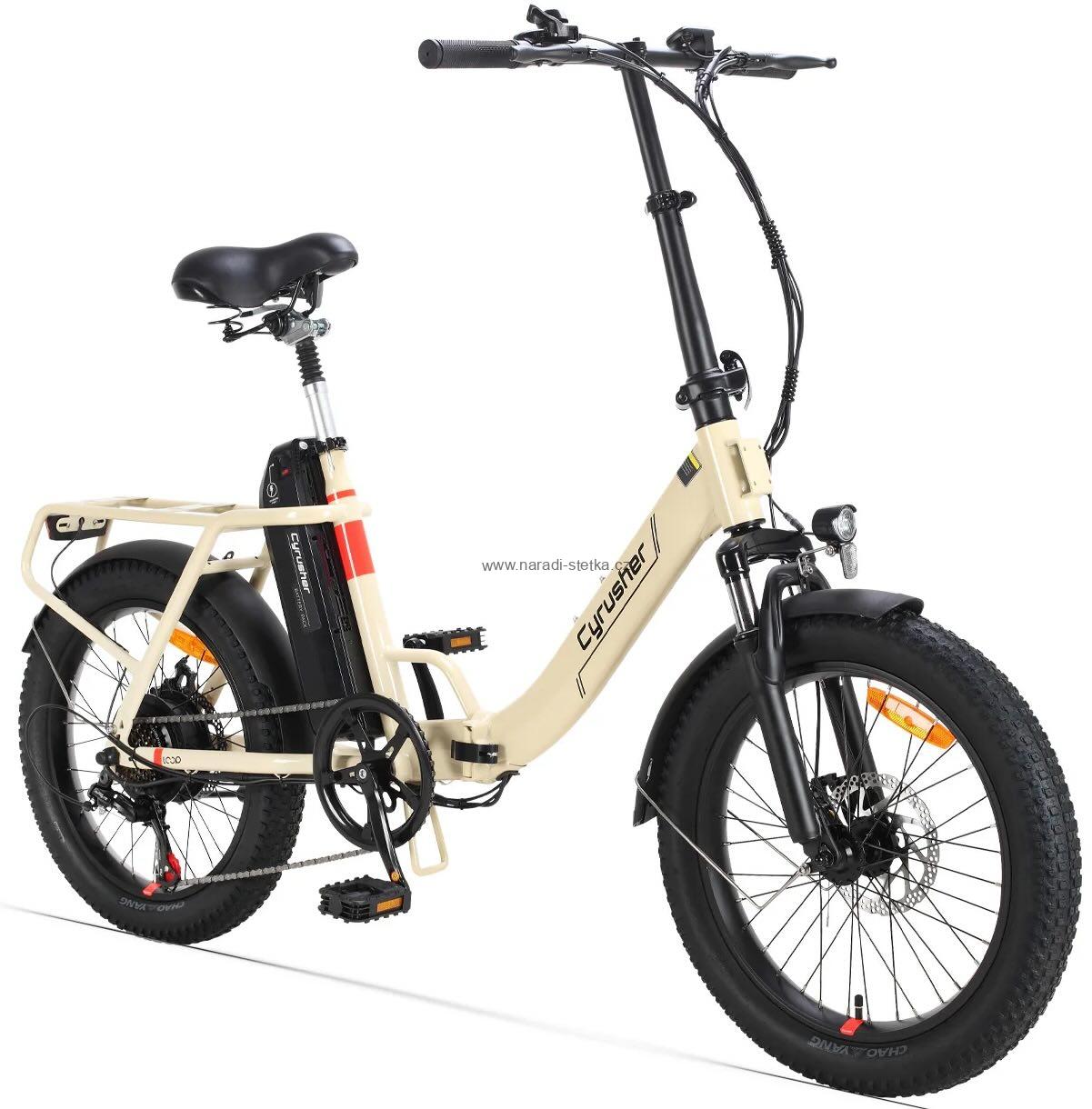 Cyrusher Loop skládací elektrokolo do města i na cesty